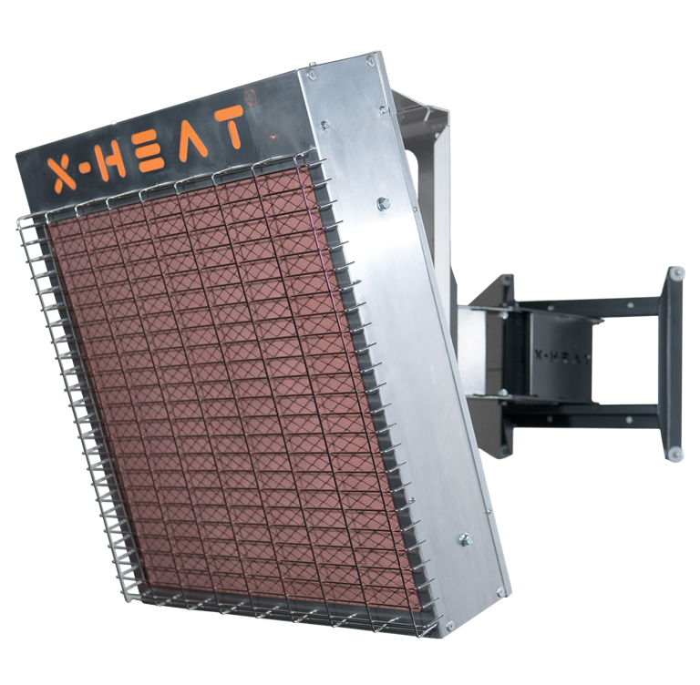 Infrared commercial space heater